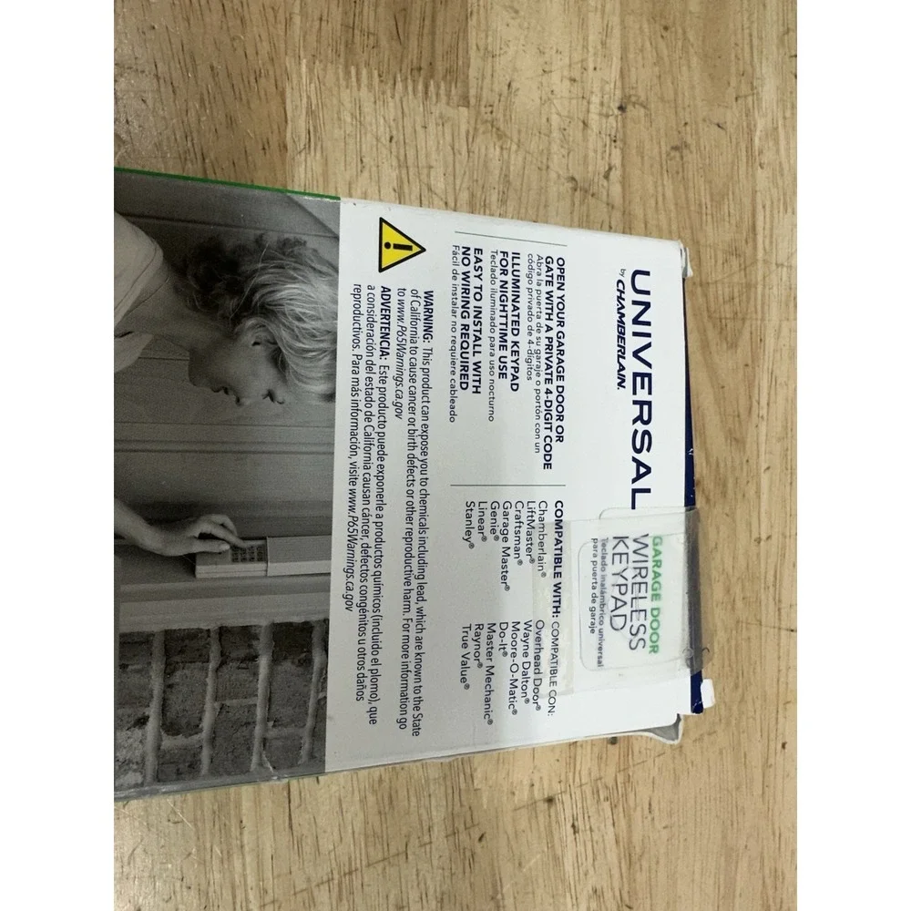 Chamberlain Universal Garage Door Wireless Keypad KLIK2U-P2